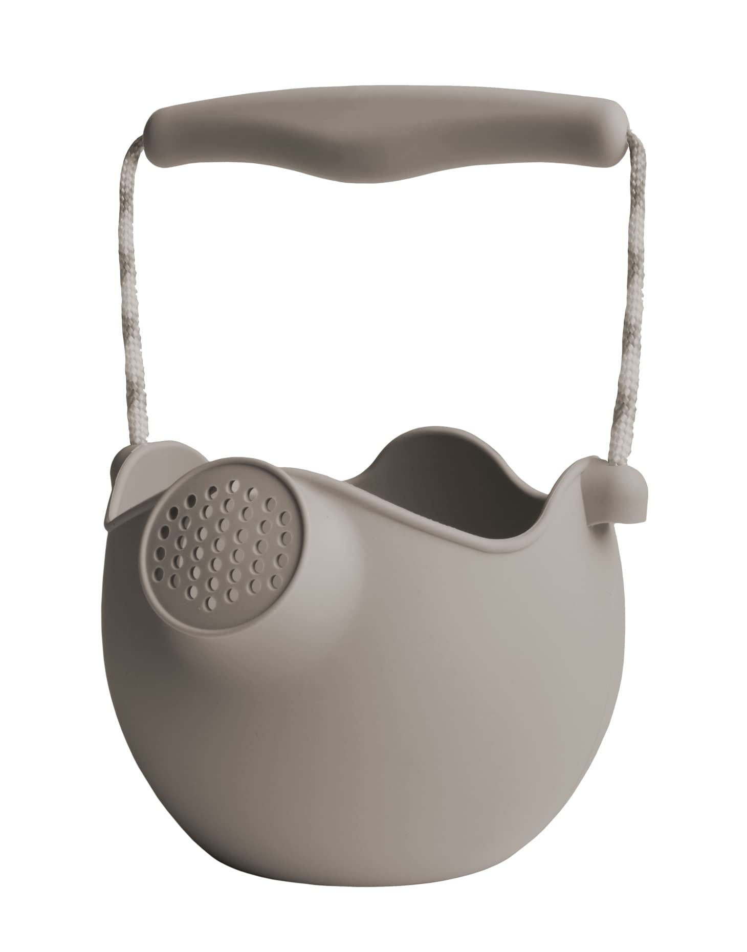 Scrunch Kids Watering Can - Childrens Gardening Tools for Messy Play - Squashable Small Watering Can for Sand Pit, Water Table and Sensory Play - Grey