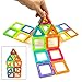 Magnetic Blocks, Magnetic Tiles, 55 Pcs Magnetic Tiles Building Blocks Magnetic Construction Set Educational Stacking Toys