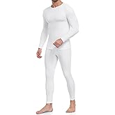WEERTI Thermal Underwear for Men Long Johns with Fleece Lined Base Layer Men Cold Weather Top Bottom