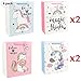 Dori Unicorn Gift Bags Craft Paper Treat Bags for Kids, Party Supplies, Unicorn Designs, Art & Crafts Activity, Pack of 8 - By