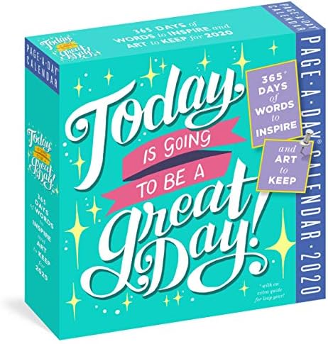 Today Is Going to Be a Great Day! Page-A-Day Calendar 2020