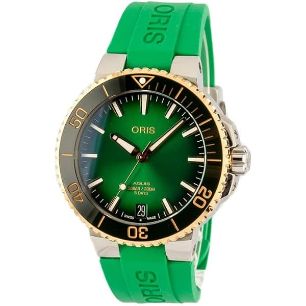 Amazon.com: Oris Divers Sixty-Five Automatic Green Dial Men's