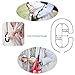 Tooge Upside Down Umbrella Windproof, Double Layer Inverted Umbrella Waterproof for Car Rain Outdoor with C-Shaped Handle (Red + Red)