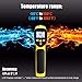 Dual Laser Infrared Thermometer, Zenic Professional Non-Contact Digital Temperature Measuring Gun with Adjustable Emissivity for Cooking/Brewing/Automobile & Industries, -50-650℃, D:S=12:1