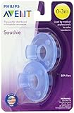 Philips Avent Soothie Pacifier, Blue, 0-3 Months, 2 Count (Baby Product)