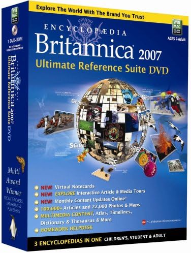 Encyclopaedia Britannica 2007 Ultimate Reference Suite (PC/Mac)
