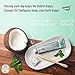 Dr. Ginger's Coconut Oil Care 2pc Bundle, All-Natural Fluoride Free Toothpaste - 4oz, and Alcohol Free Whitening Mouthwash, 14fl oz - for Fresh Breath and Ultimate Oral Care - Mint Flavor