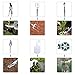 NOUVCOO 10 Pcs Garden Tools Set for Women Men with Plant Ties, Stainless Steel Hand Tool Kit,Durable Storage Tote Bag,Pruner,Shovel,Fork,Rake,Shears,Weeder,Gloves,Water Sprayer,Plant Tiesthumb 2