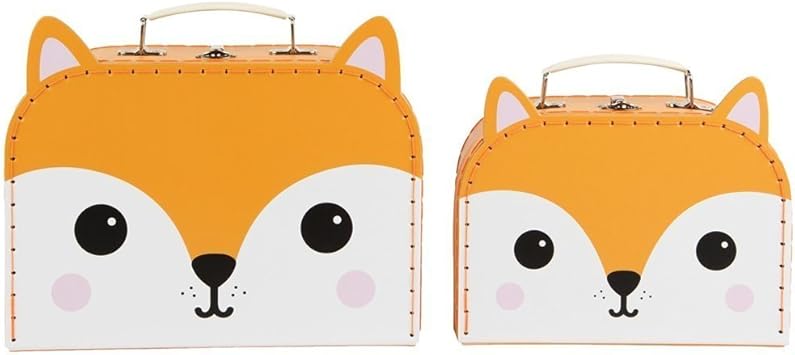 Sass & Bell Set von 2 HIRO Fox kawaii Friends Koffer: gif068: Amazon.de