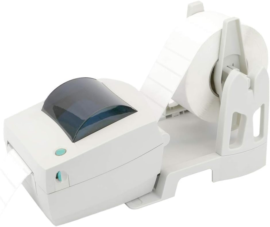 BeMatik – Universal label roll stand for thermal printer beige – BigaMart