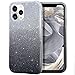 MILPROX Case Compatible for iPhone 11 Pro Max, Bling Sparkly Glitter Luxury Shiny Sparker Shell, Protective 3 Layer Hybrid Anti-Slick Slim Soft Cover for iPhone 11 Pro Max 6.5 inch -Black Gradient