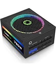 Power Supply 750W Fully Modular 80+ Gold Certified with ARGB Light Mode,G750-RGB