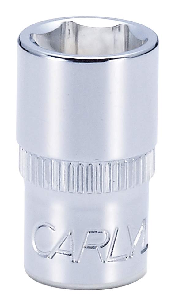Carlyle Hand Tools Socket - Shallow - Metric Standard - 1/4" Dr - 10 mm