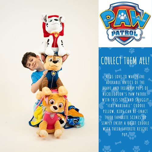 Paw Patrol Marshall Kids Bedding Super Soft Plush Cuddle Pillow Buddy