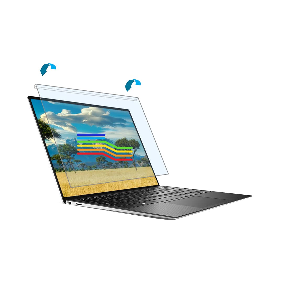 EPHY Anti Blue Light Screen Protector Filter - Blue Blocking Computer Monitor Screen Protector for Eyes - Easy On/Off Removable (15.6" Inches (Laptop))