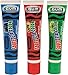 Crayola GUM Squeeze-A-Color Anticavity Fluoride Toothpaste w/ Yummy Non-Staining Flavors to Promote Oral Health for Kids- Melon Blast, Blueberry Burst, Jazzy Apple – (9) 1.5oz Tubes, Pack of 3