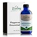 Woolzies Peppermint Essential Oil 4 Fl Oz 100% Pure Organic Therapeutic Undiluted Aromatherapy Mint Oil for Diffusers Humidifiers Topical Use for Hair Growth Skin Headaches Muscle Pain