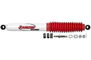 TrendsAuto RS5000 Series Single Steering Stabilizer fits 2007 2017 Wrangler - Engineered to Last, For High Clearance - Includes TrendsAuto Decal