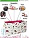 Rectangular Storage Basket Collapse Canvas Fabric Cartoon Storage Cube Bin With Handles for Organizing Home/Kitchen/Kids Toy/Office/ Closet/Shelf Baskets(Animals)