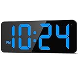 LED Digital Wall Clock with Large Display, Big