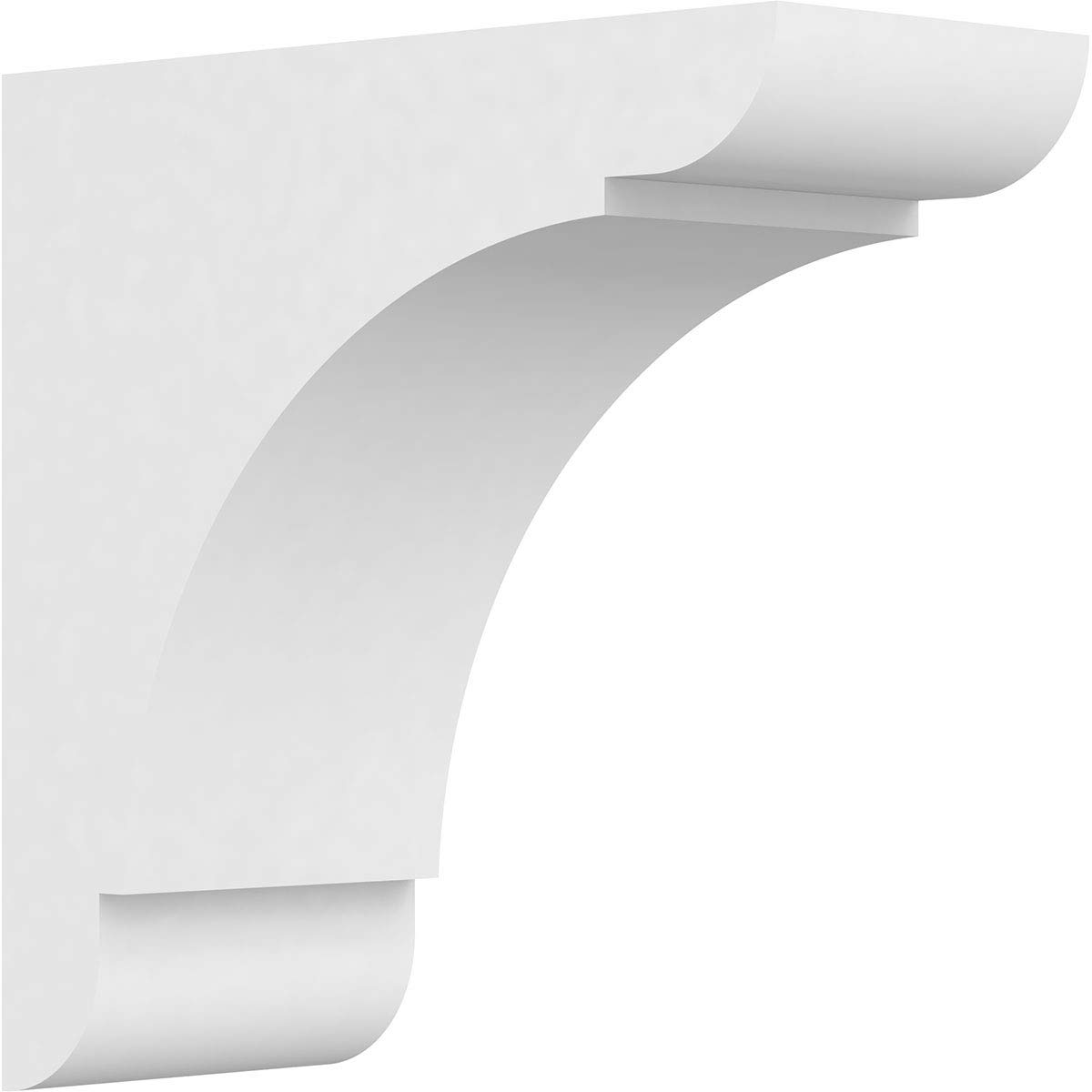 Ekena Millwork CORP03X08X08OLY PVC Corbel, 3"W x