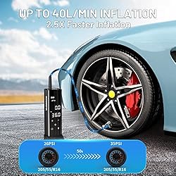 WOVAWOVA Tire Inflator Portable Air