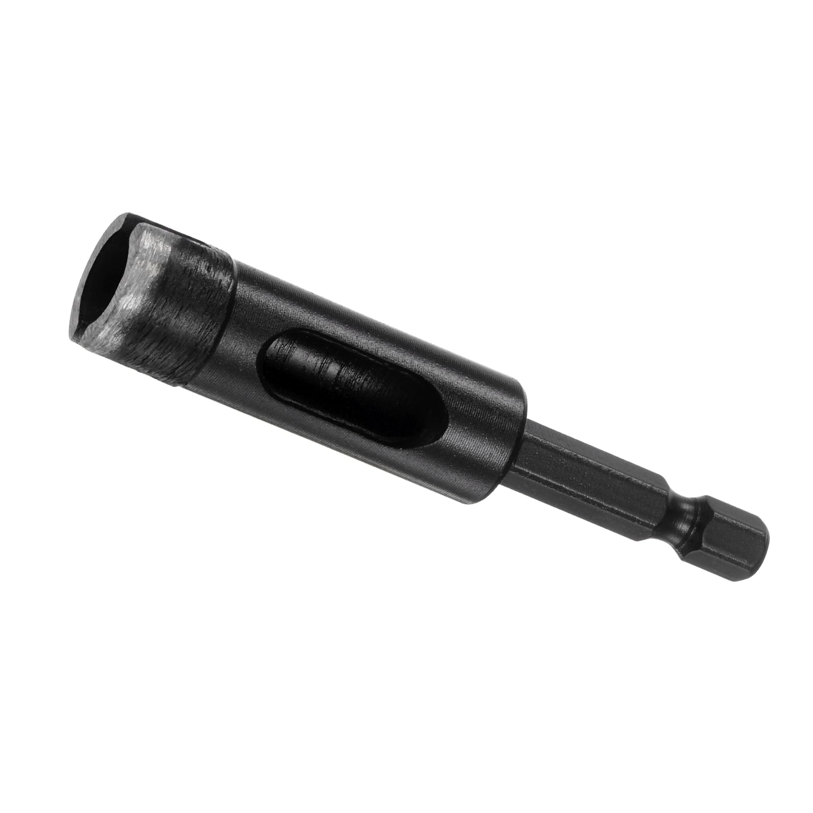 CoCud Diamond Core Drill Bit, 14mm Dia 1/4 Inch Hex Shank, Dry/Wet Hole Saws Black - (Applications: for Tiles Stones Marble Concrete), 1-Pieces
