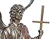 VERONESE Zadkiel Archangel of Freedom, Benevolence, Mercy, and The Patron Angel of All who Forgive Statue Figurine Cold Cast Bronze