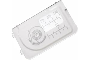 BE-TOOL Bobbin Cover Plate Shatter-Resistant Plastic, Tool-Free Snap-On Installation, Replaces 395743-40, fits for Janome Sew