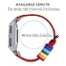 Bandmax Compatible Fitbit Ionic Rainbow Band,Breathable Nylon Watch Strap Replacement Wrist Band Black Plated Clasp Removable Loop Compatible Fitbit Ionic Smart Watch