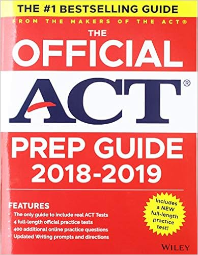 The Official ACT Prep Guide, 2018-19 Edition (Book + Bonus Online Content)