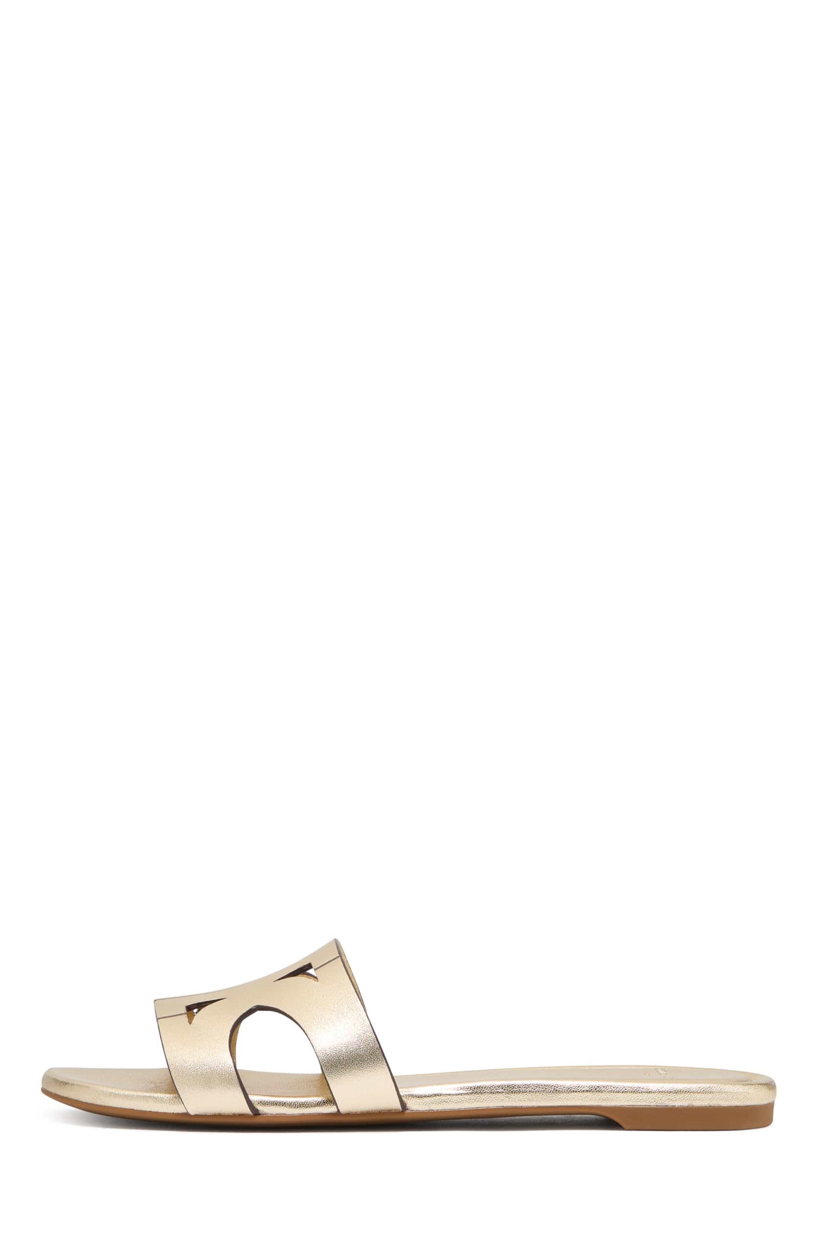 kate spade new york Duo Metallic Leather Slide Sandal