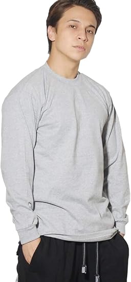 Amazon プロクラブ Pro Club 無地 ロンt メンズ 大きいサイズ 2xl 3xl 4xl ヘビーウェイト 長袖 Tシャツ ゆったり ストリートファッション 並行輸入品 Tシャツ カットソー 通販