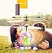 HaloVa RC Drone Suspending Helicopter Ball Flying Ball Built-in Shinning LED Lighting for Kids, Gesture-Sensing No Need to Use Remote Control, 360-Degree Colorful Transformation