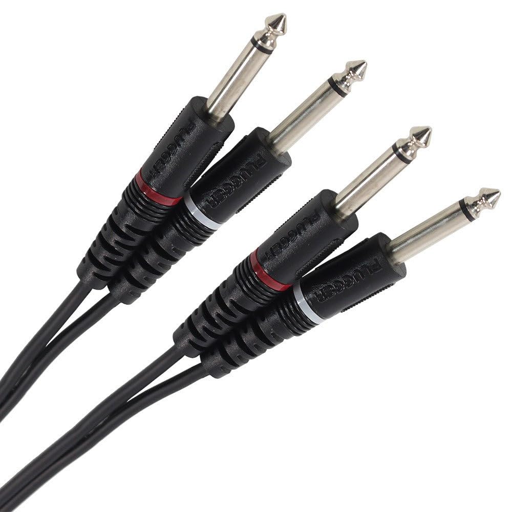 Plugger Mono Strap Jack Cable Male/Male 3 m Black