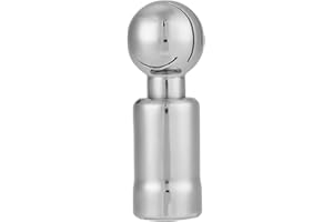 Three Quarter Inch Rotary Spray Ball, 316L Stainless, 360 Degree Spray Coverage for CIP Cleaning