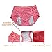 Tansan Women Menstrual Period Briefs Sanitary Leakproof Briefs & Postpartum Easy Clean Bleeding Protective Panties-3 Pack (L, Black)
