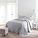 BrylaneHome Amelia Bedspread - Grey, King