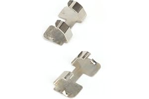 NUHFUFA 2 PCS Replacement AAA Battery Double Shrapnel, Multimeter Battery Holder Fixing Clip for FLUKE 101 106 107 Multimeter 302+ 303 305 324 325Clamp Meter Accessories