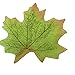 300 Assorted Mixed Fall Colored Artificial Maple Leaves for Weddings, Events and Decorating