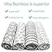 Swaddle Blankets for Boys & Girls - Large 47 X 47 Receiving Blankets - Soft Silky Breathable Set - Unisex 4 Pack Neutral