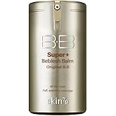 SKIN79 Gold BB Super Plus Beblesh Balm 40g 1 Pack - Made in Korea, US exclusive Version K Beauty Flawless Radiant Base Foundation Makeup Blemish Cover Tinted Moisturizer Natural 21 color