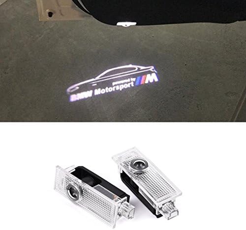 HU Fun life Set of 2 Logo Projection Door Light Logo Door Lighting High Definition Car Door Light