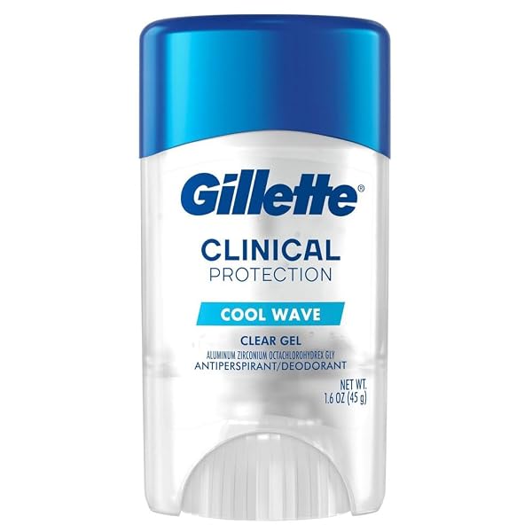 GILLETTE CLINICAL ANTIPERSPIRANT AND DEODORANT FOR MEN, 72HR...