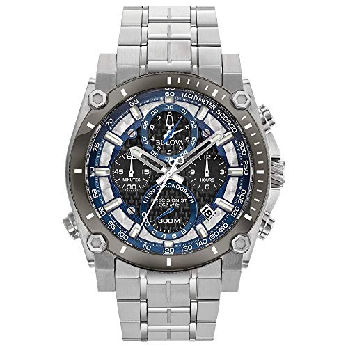 Bulova Men's Precisionist Stainless Steel Grey