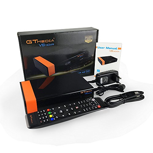 GTMEDIA V8 NOVA Full HD 1080P DVB-S2 FTA Digital Satellite Receiver Built-in WiFi Support PowerVu, Biss key, H.265