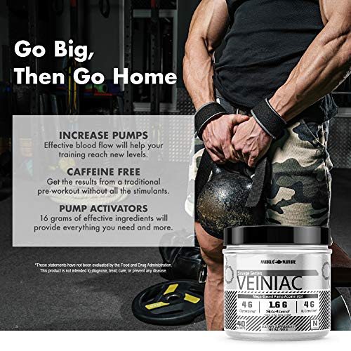 Veiniac Pump Supplement by Anabolic Warfare Stimulant Free pre