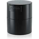 Buqikma Eyelash Extension Glue Jar Storage Tank with Bottom Sealed Adhesive Stand Activated Storage (Black)