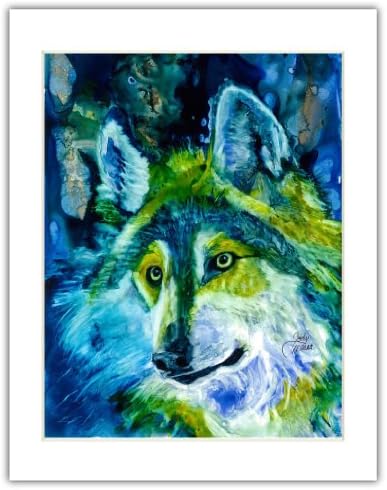 Rainbow Card Company Matted Print, 11 by 14-Inch - Faustino