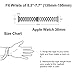 iiteeology Compatible with Apple Watch Band Series 10/9/8/7 42mm/41mm, Series 6/5/4 40mm, Series 3/2/1 38mm, Stainless Steel Metal Link Band for iWatch - Silver
